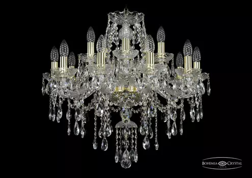 Подвесная хрустальная люстра 1415 Bohemia 1415/10+5/220 G