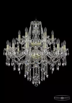 Подвесная хрустальная люстра 1415 Bohemia 1415/12+6/300/2d G