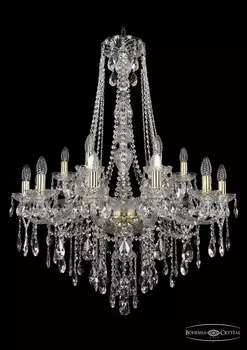 Подвесная хрустальная люстра 1415 Bohemia 1415/12+6/300/h-108 G