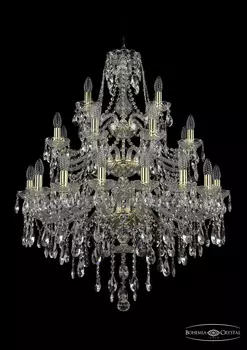 Подвесная хрустальная люстра 1415 Bohemia 1415/16+8+4/300/3d G