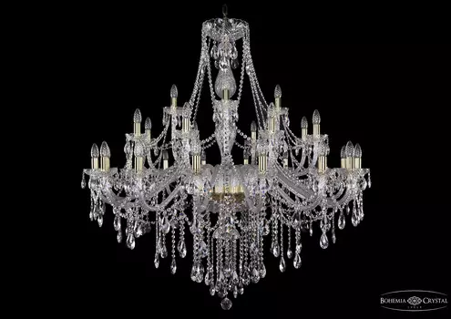 Подвесная хрустальная люстра 1415 Bohemia 1415/16+8+4/460 G
