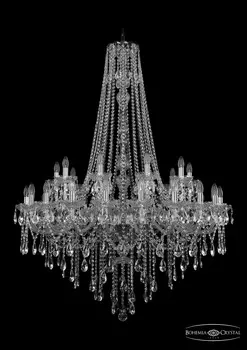 Подвесная хрустальная люстра 1415 Bohemia 1415/20+10/400/h-154 Ni