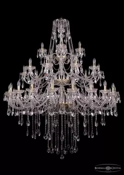 Подвесная хрустальная люстра 1415 Bohemia 1415/20+10+5/530/3d G