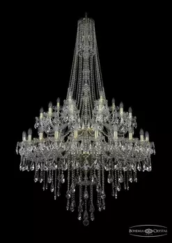 Подвесная хрустальная люстра 1415 Bohemia 1415/24+12+6/460/h-213/2d G