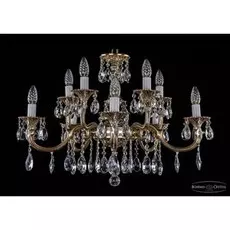 Люстра многоярусная 1702 1702/5+5/265+110/A/GB Bohemi