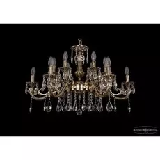 Люстра многоярусная 1703 1703/12/320/A/GB Bohemi