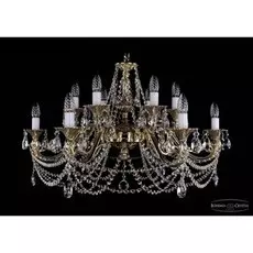 Люстра многоярусная 1703 1703/12/320/C/G Bohemi