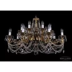 Люстра многоярусная 1703 1703/14/320/C/G Bohemi