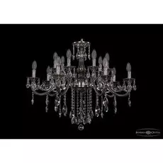 Люстра многоярусная 1703 1703/14/B/NB Bohemi