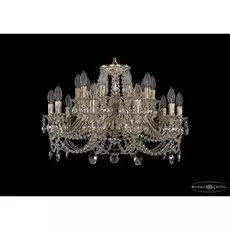 Люстра многоярусная 1703 1703/20/225/C/GW Bohemi