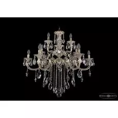 Люстра многоярусная 1722 1722/6+3+3/335/B/GW Bohemi