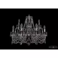 Люстра многоярусная 1722 1722/8+4/250+175/C/NB Bohemi