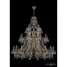 Люстра многоярусная 1771 1771/20+10+5/490/C/GB Bohemi