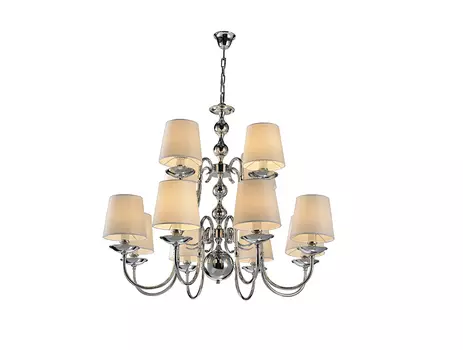 Люстра многоярусная 21000 21008+4/C Newport