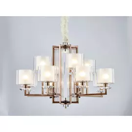 Люстра многоярусная 4400 4408+4/C black nickel Newport