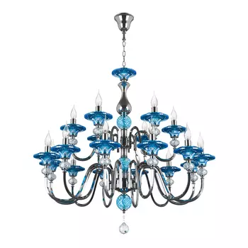 Люстра многоярусная Azzurro 699184 Osgona