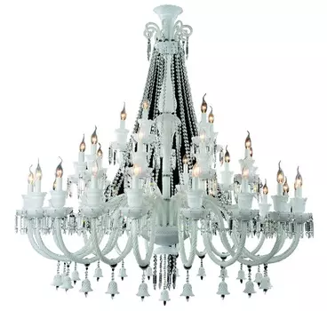 Люстра многоярусная Baccarat 285-35 Baccarat WHITE Lamplandi