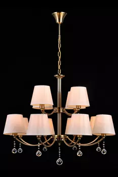 Люстра многоярусная Le Mans Le Mans 75003-12C ANTIQUE Natali Kovaltsev