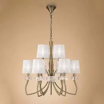 Люстра многоярусная Loewe 4730 Mantra