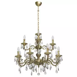 Люстра многоярусная Паула 411012612 Chiaro