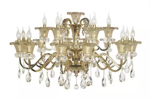 Люстра многоярусная Salerno Salerno E 1.1.18 G Dio D'Arte