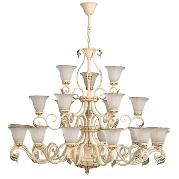 Люстра многоярусная Версаче 254019421 Chiaro