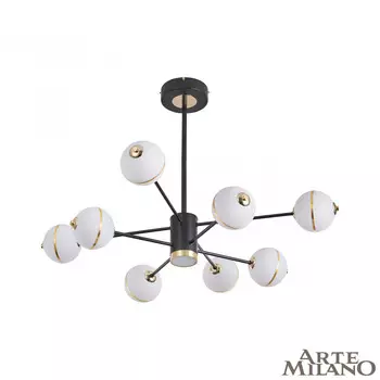 Люстра на штанге Arte Milano Ferrara72069 272069/8 BK
