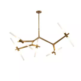 Люстра на штанге Delight Collection Agnes 9078/10 gold