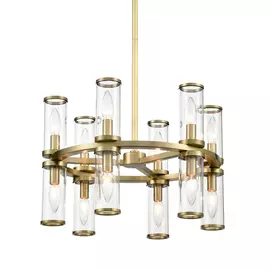 Люстра на штанге Delight Collection MD2061 MD2061-12B br.brass