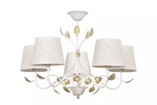 Люстра на штанге Emibig Merida White 881/5