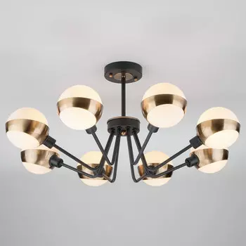 Люстра на штанге Eurosvet 70093/8 черный