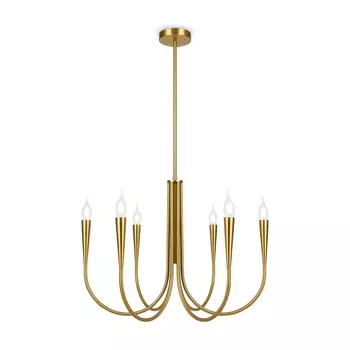 Люстра на штанге Freya Branches FR5253PL-06BS