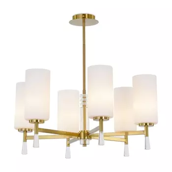 Люстра на штанге Freya Chic FR2031PL-06BS