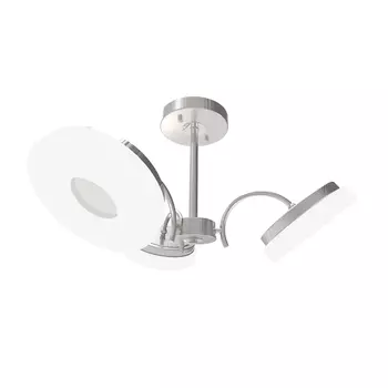 Люстра на штанге ID lamp Frittelle 107/3PF-LEDWhitechrome