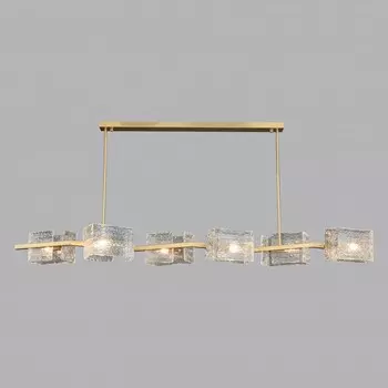 Люстра на штанге iLamp Dallas 2078-6L BR