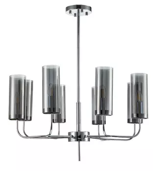 Люстра на штанге Indigo Balletto 13014/8R Chrome V000258