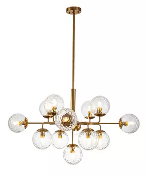 Люстра на штанге Indigo Cocoon 11008/13P Brass V000121