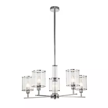 Люстра на штанге Indigo Dante V000411 13022/5R Chrome
