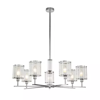 Люстра на штанге Indigo Dante V000412 13022/7R Chrome