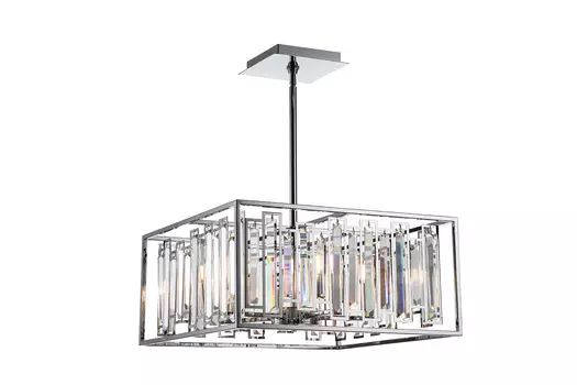 Люстра на штанге Indigo Valzer 12001/5R Chrome V000064