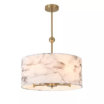 Люстра на штанге Indigo Venato V000581 13036/5R Brass