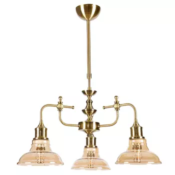 Люстра на штанге Lumien Hall Дезире 3305/3H-AB-CGN