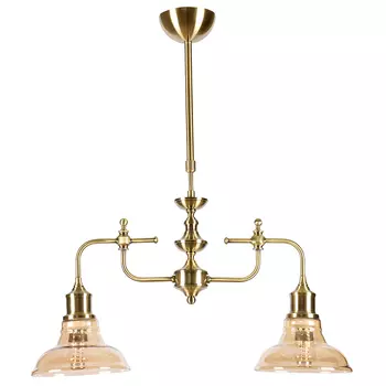 Люстра на штанге Lumien Hall Дезире 3305/2H-AB-CGN