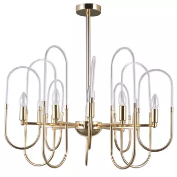 Люстра на штанге Lumien Hall Эмерис 2028/10P-DGD