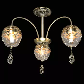 Люстра на штанге Максисвет 1-4415-3-AB E14