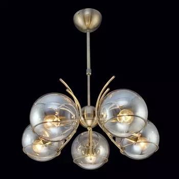 Люстра на штанге Максисвет 2-4804-5-AB E14