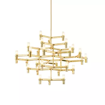 Люстра на штанге Milosh tendence DIKA 0872CL-30GD