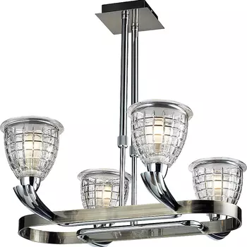 Люстра на штанге N-Light N-Light 402 402-04-17 chrome + antique br