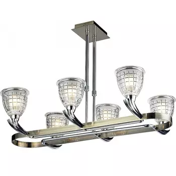 Люстра на штанге N-Light N-Light 402 402-06-17 chrome + antique br