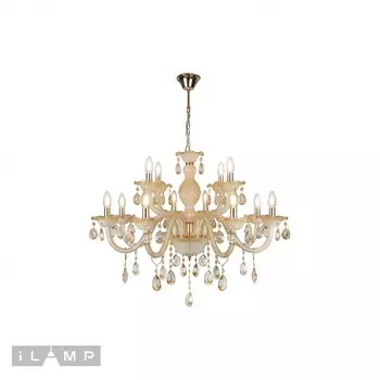 Люстра подвесная Asia iLamp 81072-8+4 WH